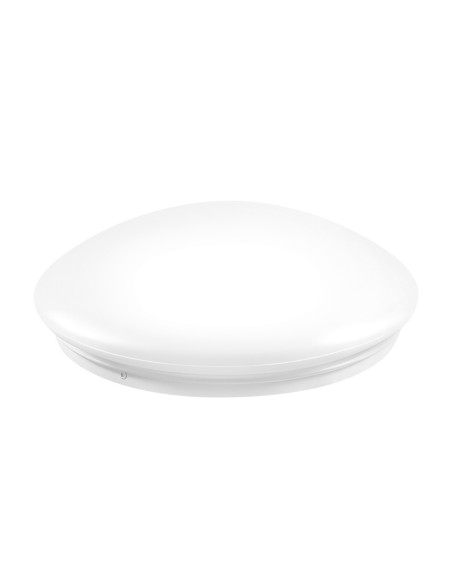 Round White Matel LED Fixture 330mm with Double E27 Socket