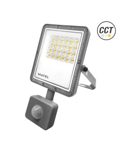 Flat LED Sensor MATEL Gray 20W 3CCT