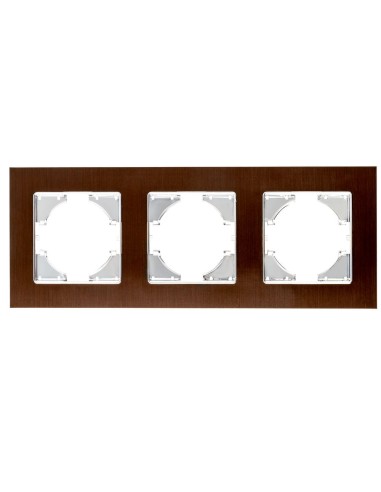 Braun Onlex Aluminium Einbaugerüst 3 Elemente Horizontal