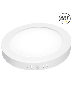 Downlight LED Surface Rond Blanc 18W CCT