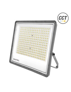 Proyector LED plano MATEL gris 200W con selector CCT