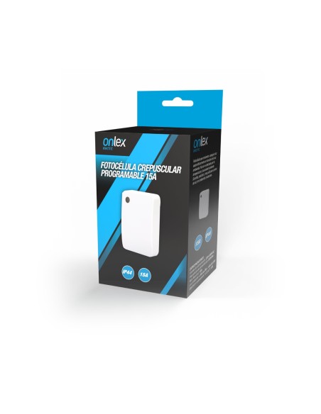 Fotocélula Crepuscular Programável 15A IP44 com Memória