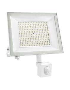 Proyector LED MateL weiß 100W mit Dämmerungssensor