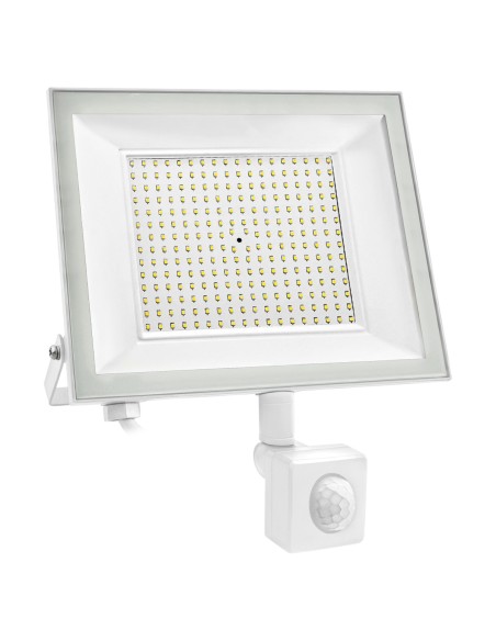 Proyector LED MateL weiß 100W mit Dämmerungssensor