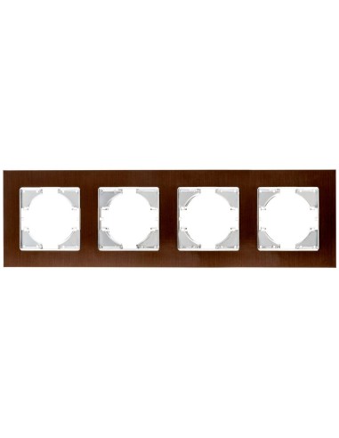 Aluminium-Einbaugerüst Braun Onlex 4 Elemente Horizontal