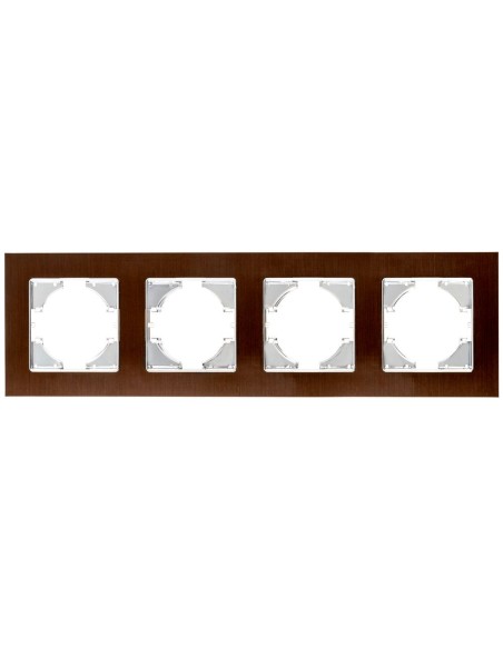 Aluminium-Einbaugerüst Braun Onlex 4 Elemente Horizontal