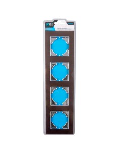 Aluminium-Einbaugerüst Braun Onlex 4 Elemente Horizontal 2