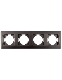 Onlex Horizontal Graphite Recessed Frame with 4 Elements...