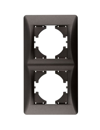 Cornice da incasso verticale Grafite Onlex 2 Elementi