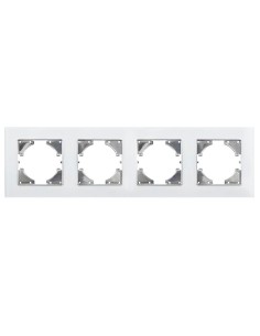 Einbaubehälter S-EINBAUEN weißes Glas Onlex 4 Elemente