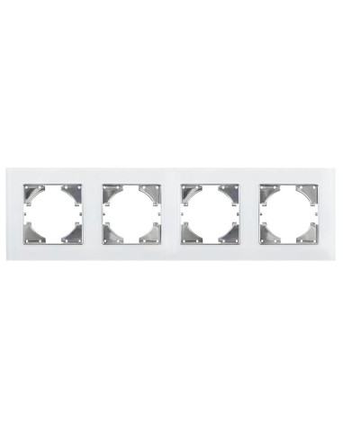 Recessed Frame S-RECESS crystal white Onlex 4 elements