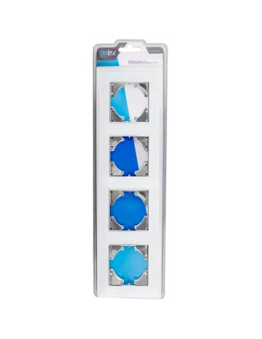 Recessed Frame S-RECESS crystal white Onlex 4 elements