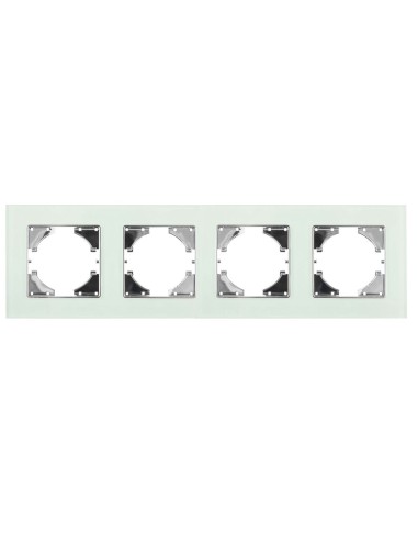 Onlex Natural Crystal Inset Frame 4 Elements