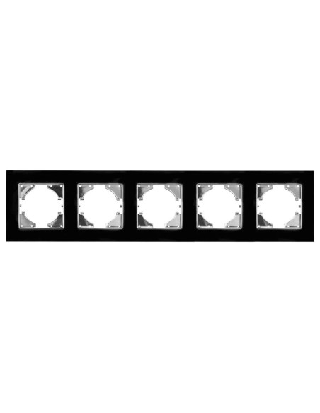 S-EMBED FRAME in black ONLEX glass with 5 elements