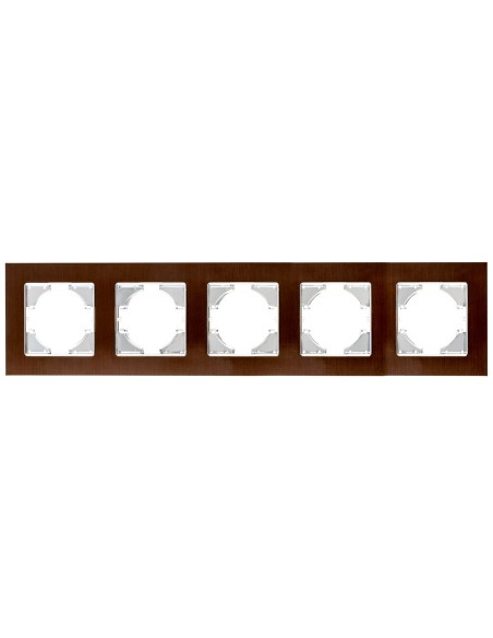Baugrubenrahmen Aluminium Braun Onlex 5 Elemente Horizontal