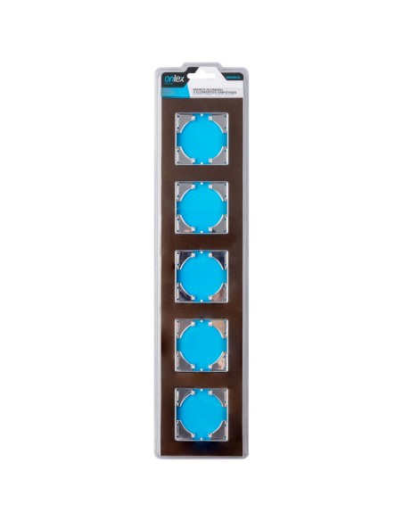 Baugrubenrahmen Aluminium Braun Onlex 5 Elemente Horizontal