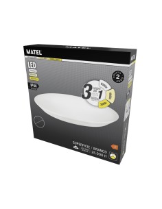 Round White LED Surface Mount 480mm 45W CCT 2