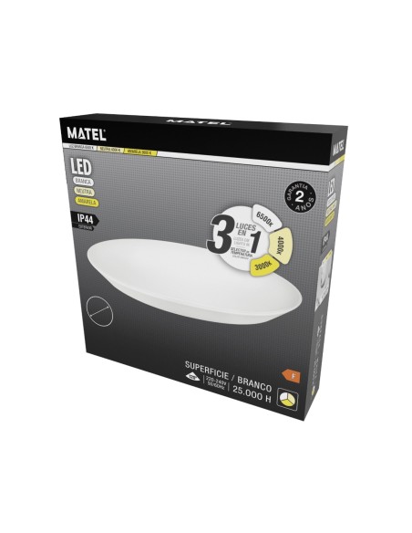 Round White LED Surface Mount 480mm 45W CCT