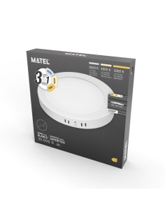 Downlight LED Surface Rond 24W CCT Polycarbonate 2