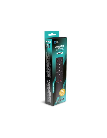Télécommande Onlex TV-Smart Multimarque Rechargeable avec Boutons d'Accès Direct