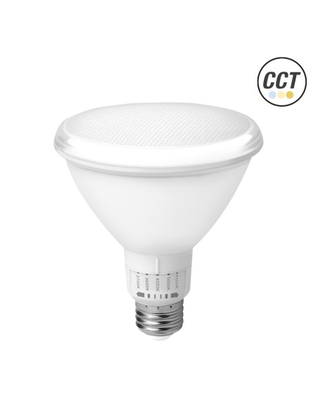 Ampoule LED PAR 38 Mate IP65 E27 15W 5CCT