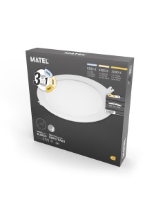 Downlight LED Empotrable Redondo 12W Blanco con Selector 3CCT 2