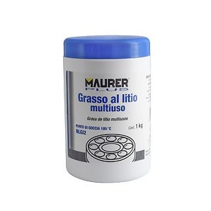 Cuba de graxa de lítio 1 Kg.