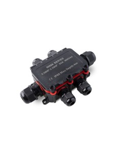 IP68 Exterior Junction Box with 6 Cable Glands