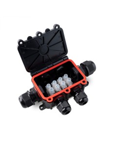 IP68 Exterior Junction Box with 6 Cable Glands 2