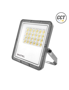 Flat Grey Matte LED Projector L 20W IP65