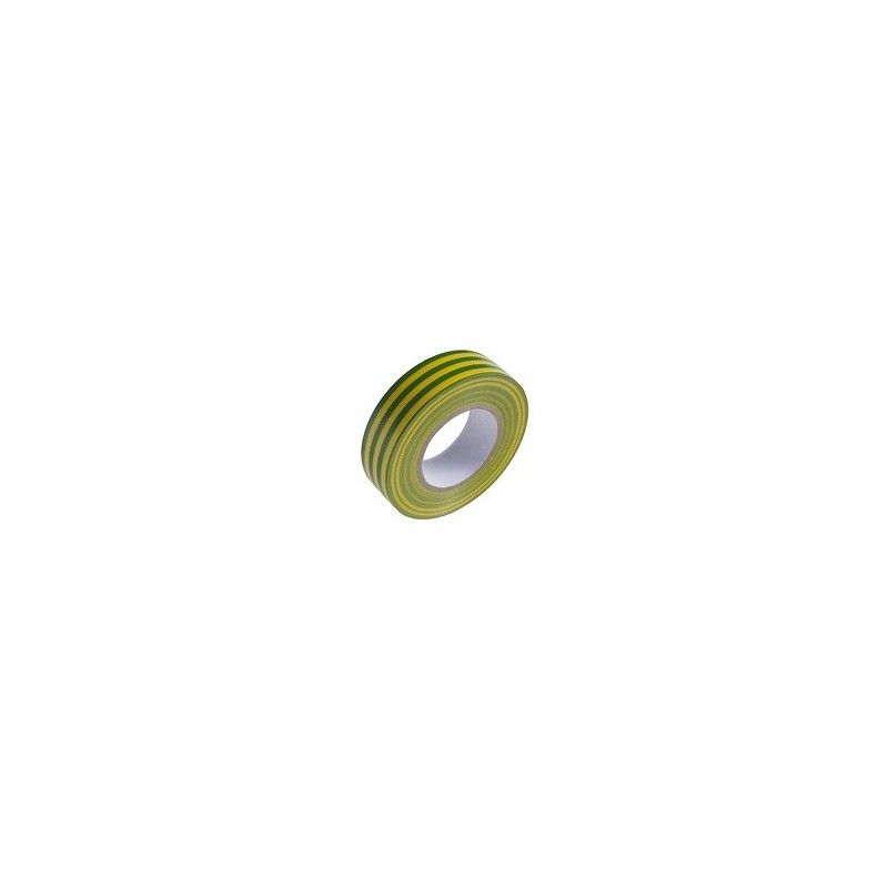 Isolierband 20 meter. x 19 mm Gelb / Grün hausgebrauch 14060075