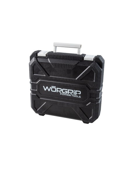 Worgrip 20V Percussion Drill and Grinder Kit with 2 Batteries