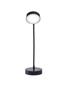 Black Round Rechargeable LED Lamp Korpass CCT 2