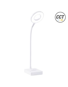 Lámpara LED Recargable Aro Blanca CCT Korpass 2