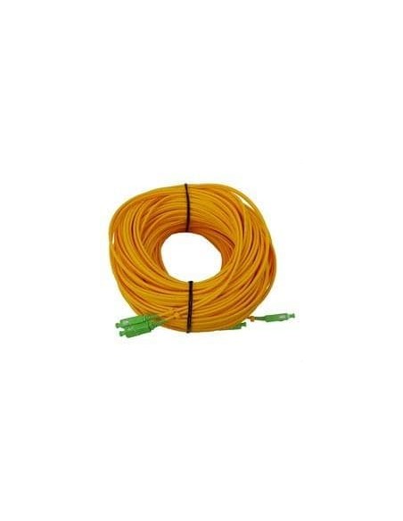 Duplex single-mode fiber optic patch cord 45m SC/APC