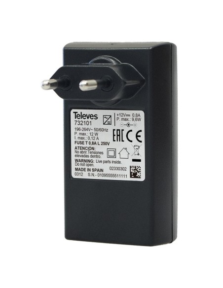 Alimentation stabilisée Nevoswitch 12V-0,8A