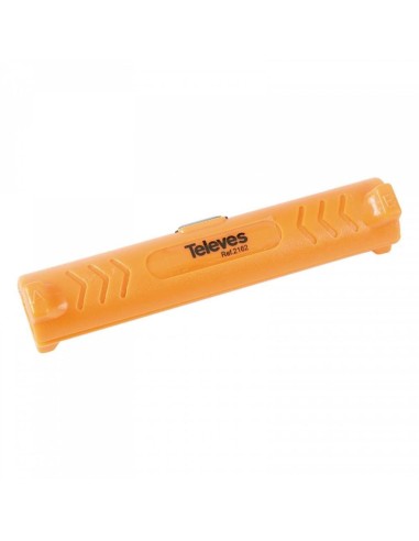 Compact cable stripper for coaxial and data up to 7.5 mm