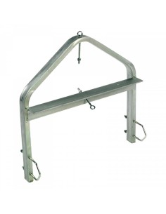 Support tubulaire renforcé cheminée Zinc RPR
