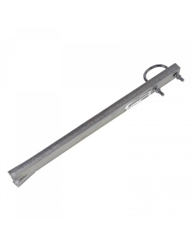 Reinforced U 500mm Galvanized RPR Wall-Mounted Support