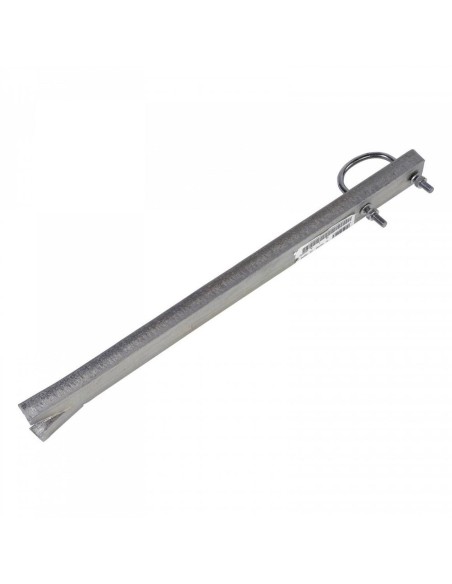 Reinforced U 500mm Galvanized RPR Wall-Mounted Support