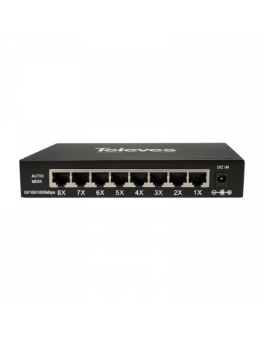 Switch Ethernet L2 No Gestionable 8 Puertos Gigabit