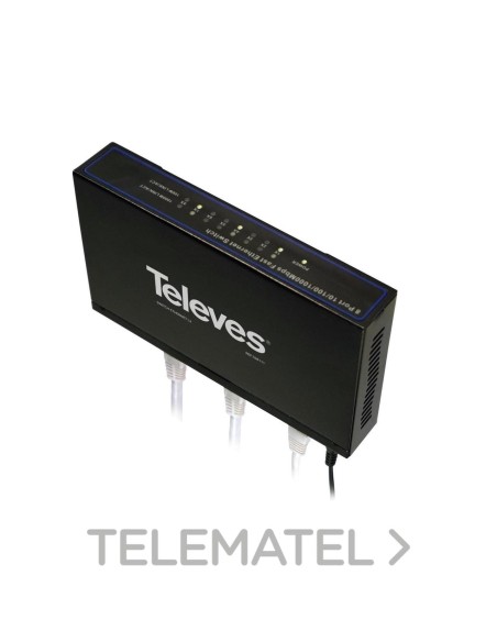 Switch Ethernet L2 No Gestionable 8 Puertos Gigabit