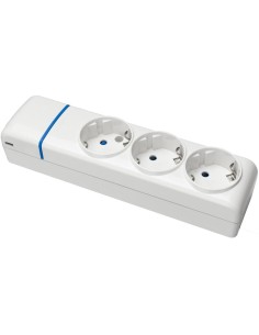 Base múltiple ION de 3 tomas 2P+T 16A 250V