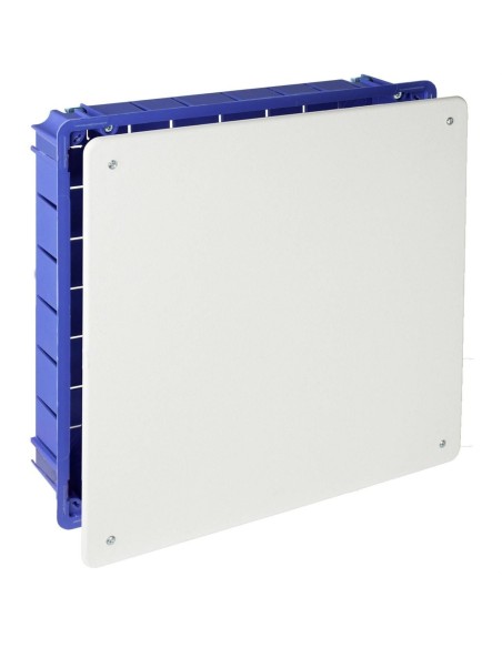 Recessed wall void connection box 260x260mm screw cap claws