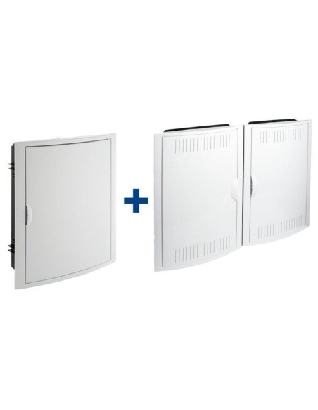 Distribution box 28 elements + linkable recessed ICT