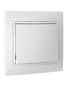 Conmutador interruptor 10A 250V 83x81 blanco