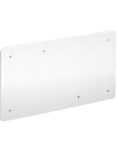 Rectangular blanking plate for box 5530 with screw