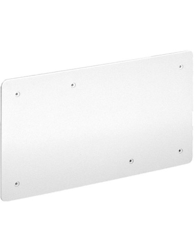 Rectangular blanking plate for box 5530 with screw
