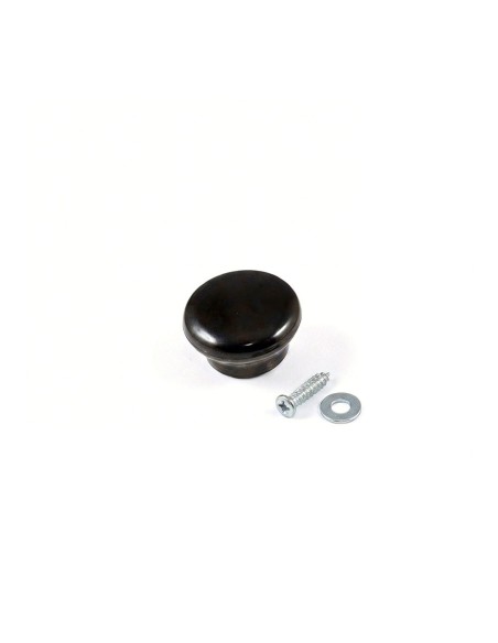 Universal Bakelite knob black with M5 thread ø4.5 x 2.5 cm