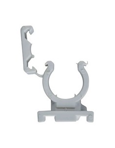Grey Nylon Clamp for Ferroplast M-20 Pipe